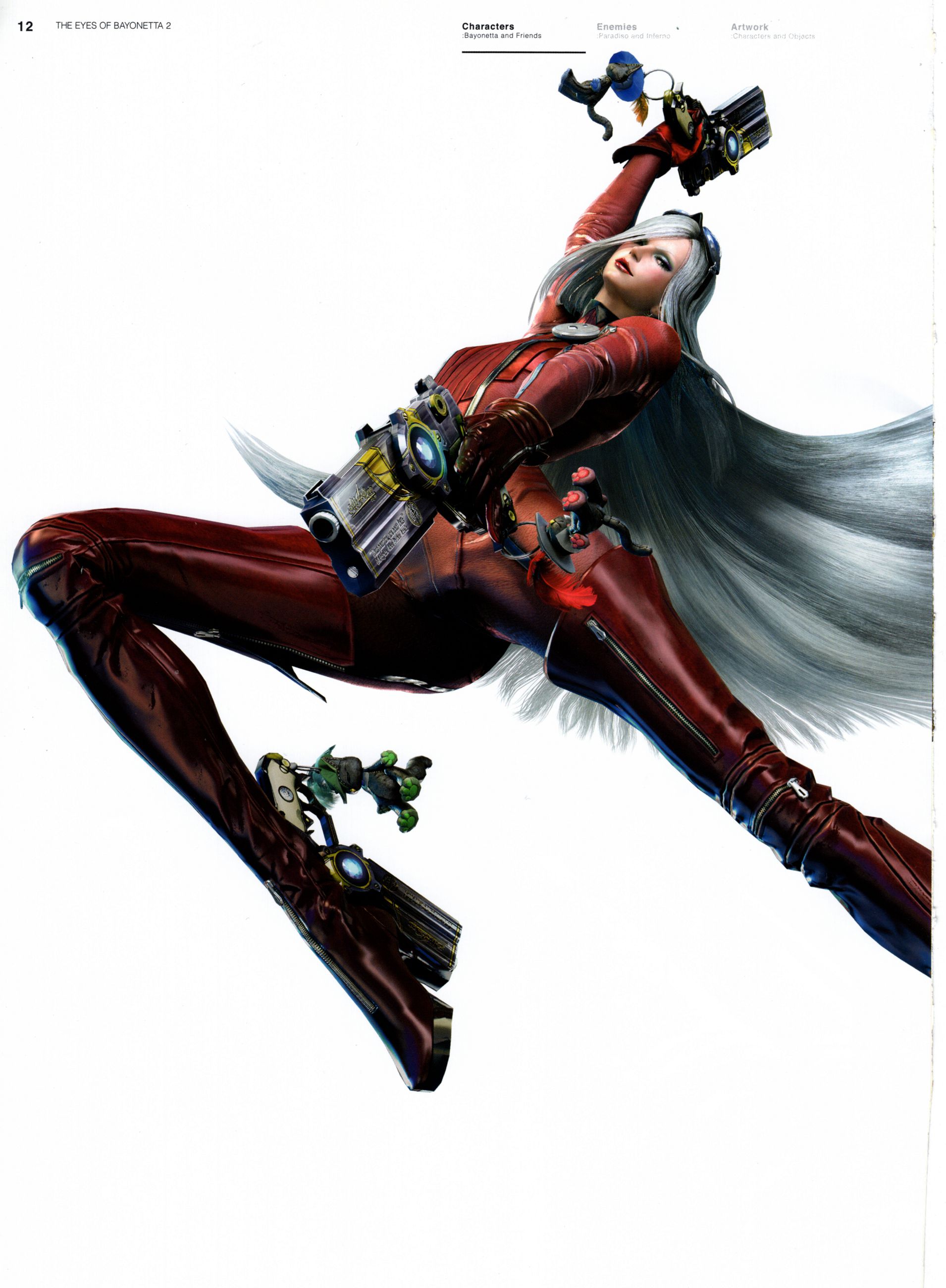 猎天使魔女2 资料设定集 the eyes of bayonetta 2