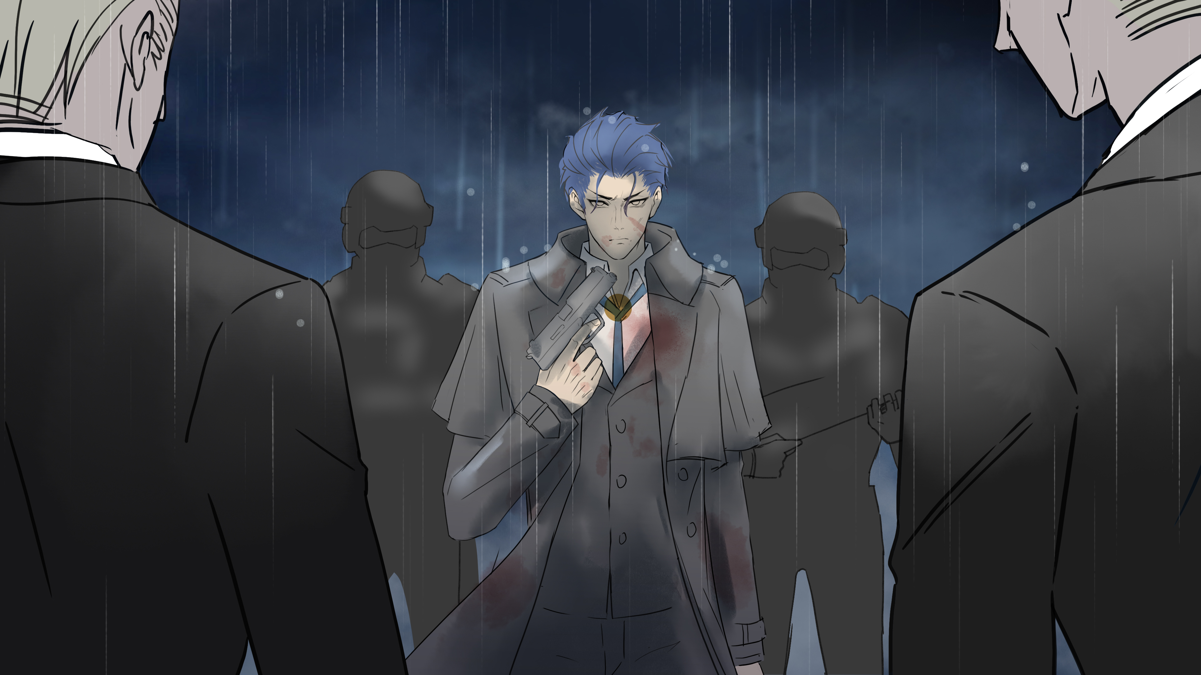 ω?)ノ- ( ゜- ゜)つロ