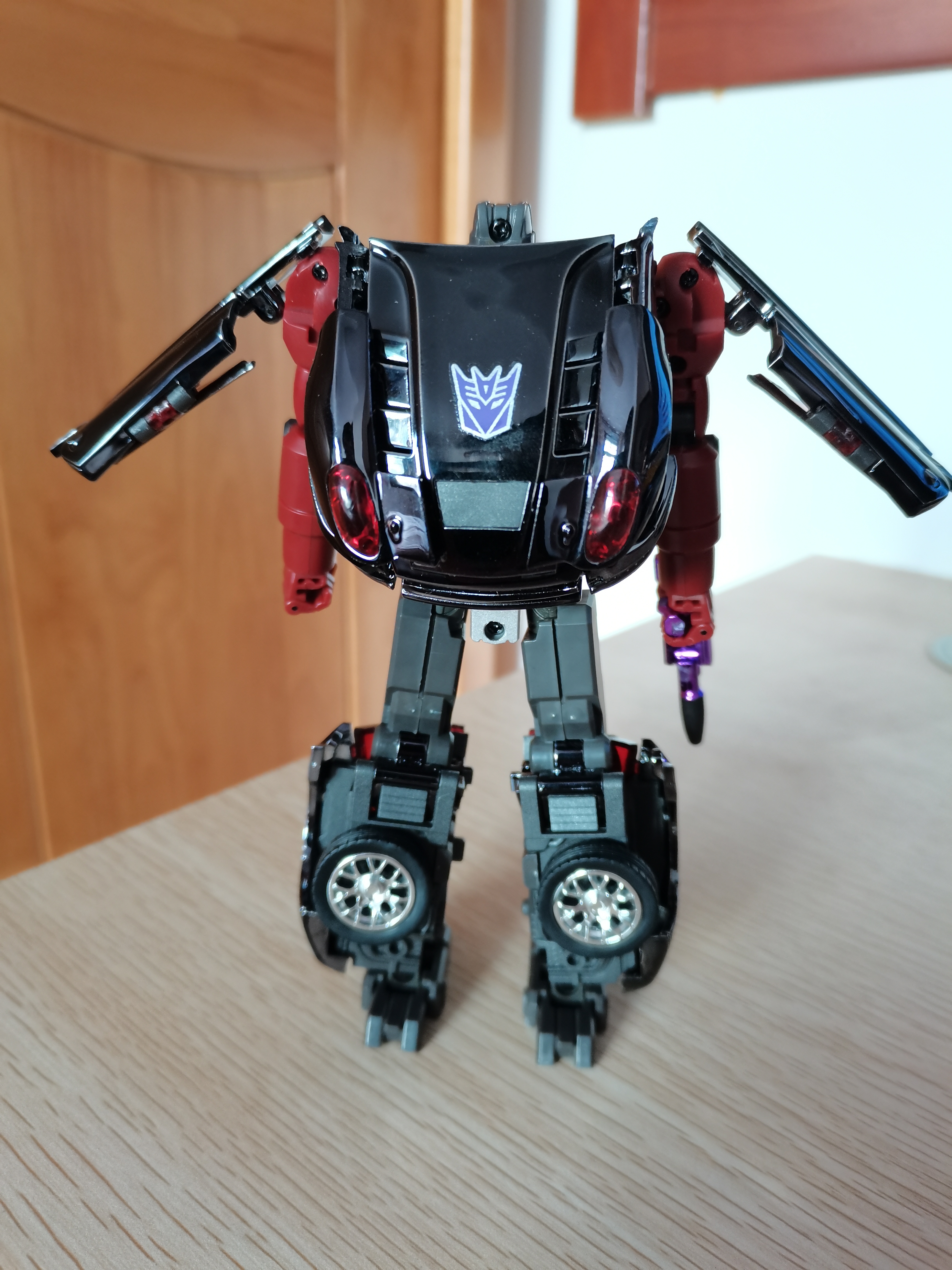 变形金刚玩具之tfm飞天虎电镀版莽撞