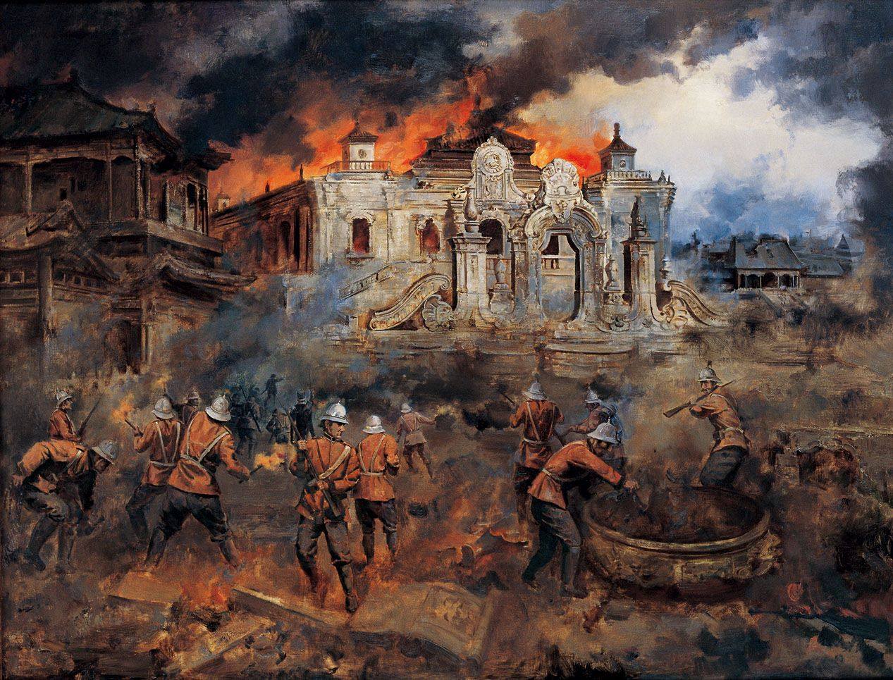 中国清朝1860年10月18日咸丰十年