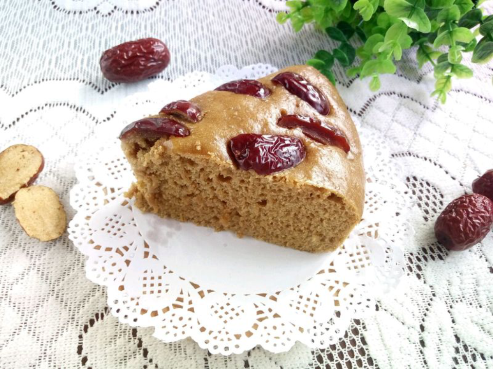 红糖红枣发糕特别适合早餐食用