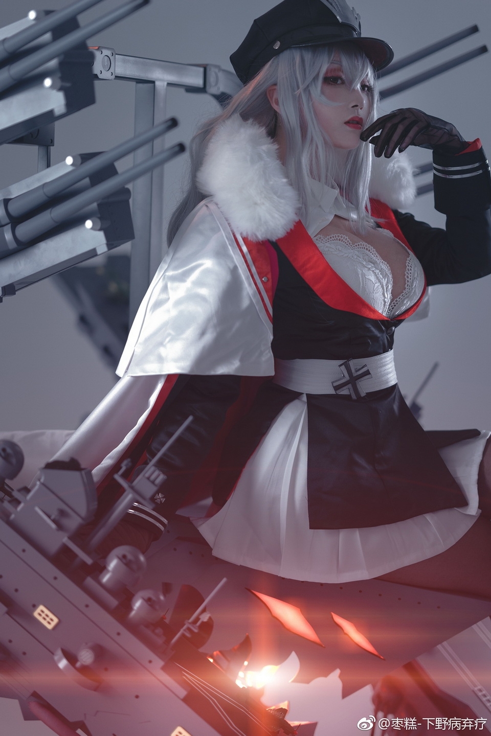 cn:枣糕-下野病弃疗角色:齐柏林原作:碧蓝航线
