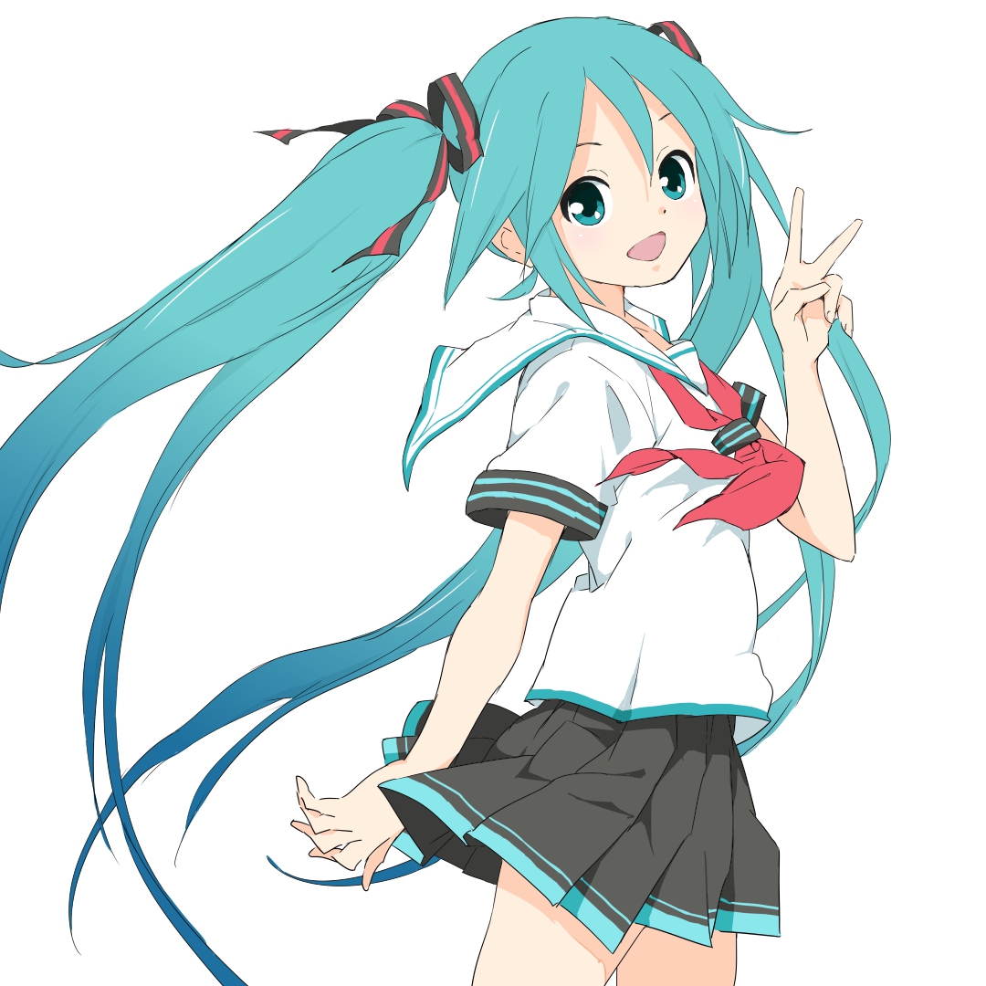 葱娘美图 lat式miku 2d化 - acfun弹幕视频网 - 认真你就输啦 (?ω?