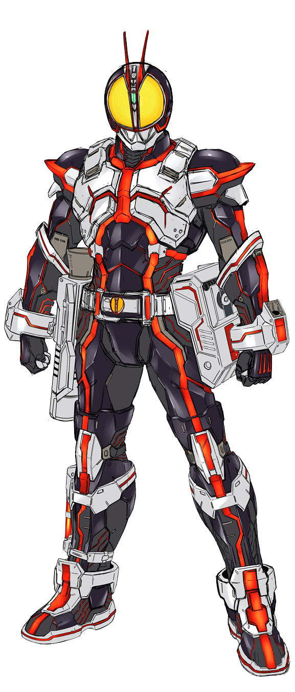 模玩前线sic系列假面骑士faiz官方竞技场介绍设计稿