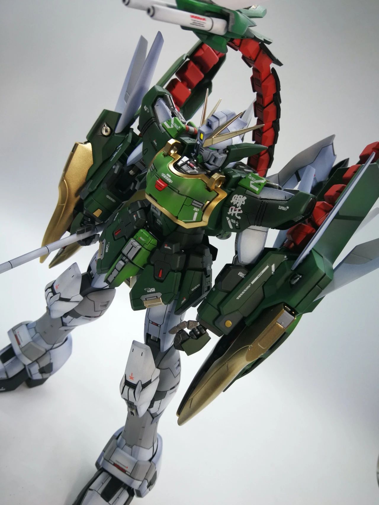 万代rg双头龙gk改件mg配色走起