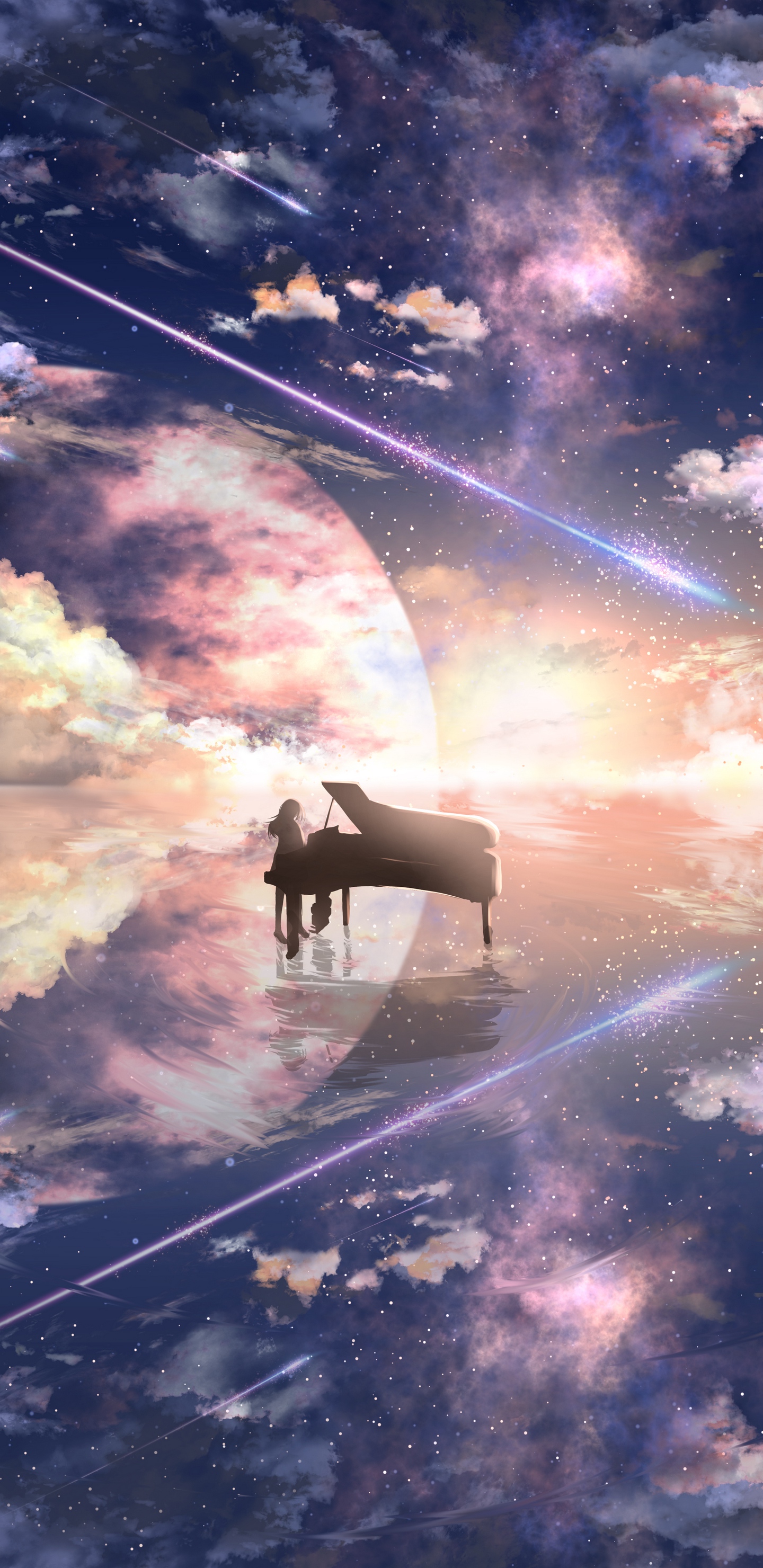 二次元系列第5弹艺术唯美风景意境来康康新的锁屏壁纸吧精max