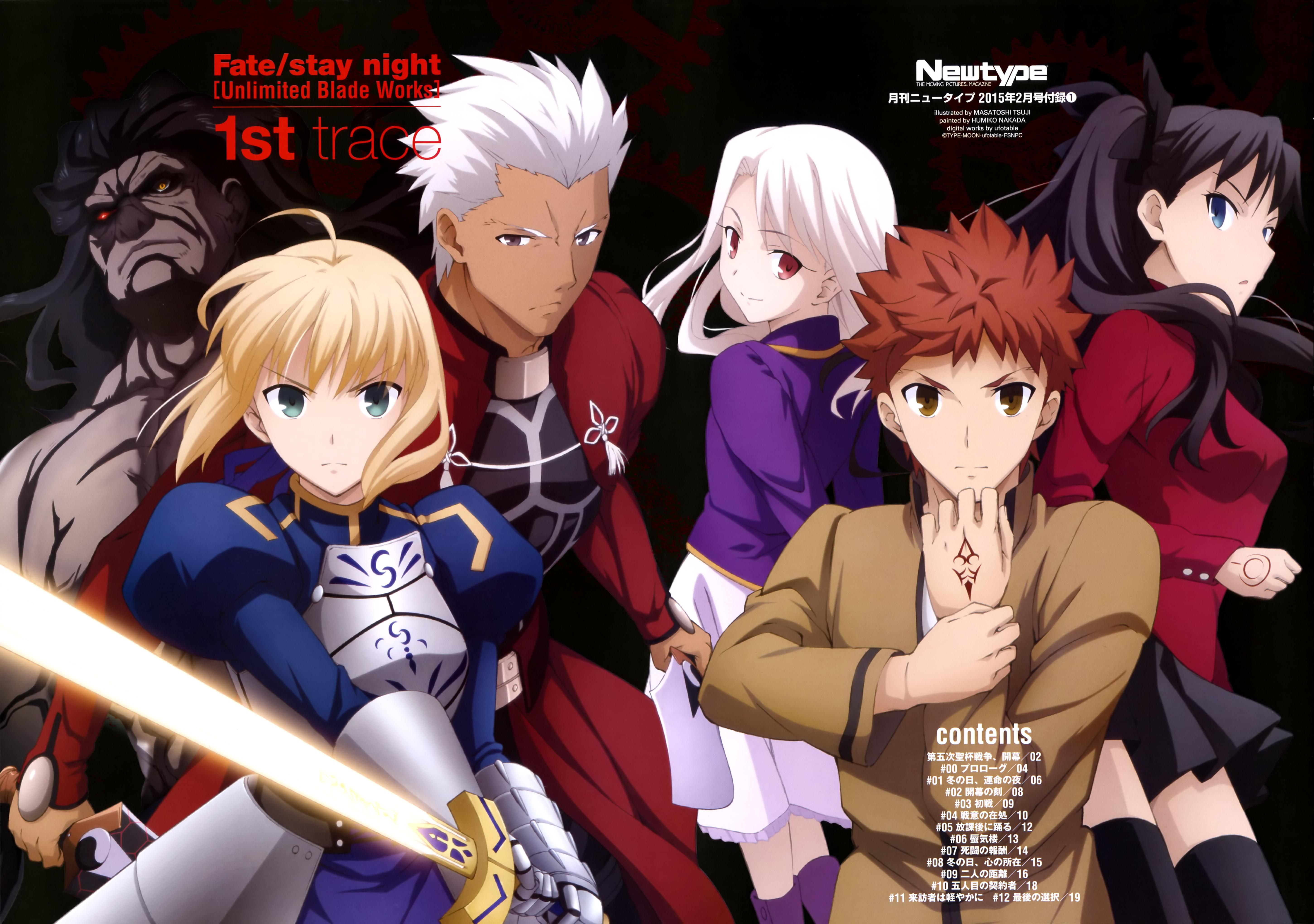 Fate Stay Night フェイト ステイナイト 命运守护之夜 图集 Acfun弹幕视频网 认真你就输啦 W ノ つロ