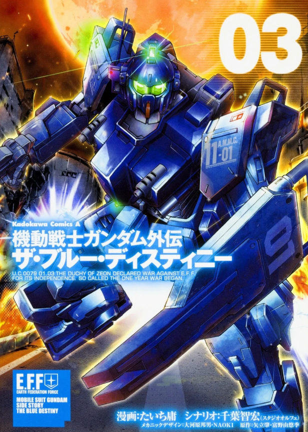 苍蓝宿命蓝色命运系列机体简介