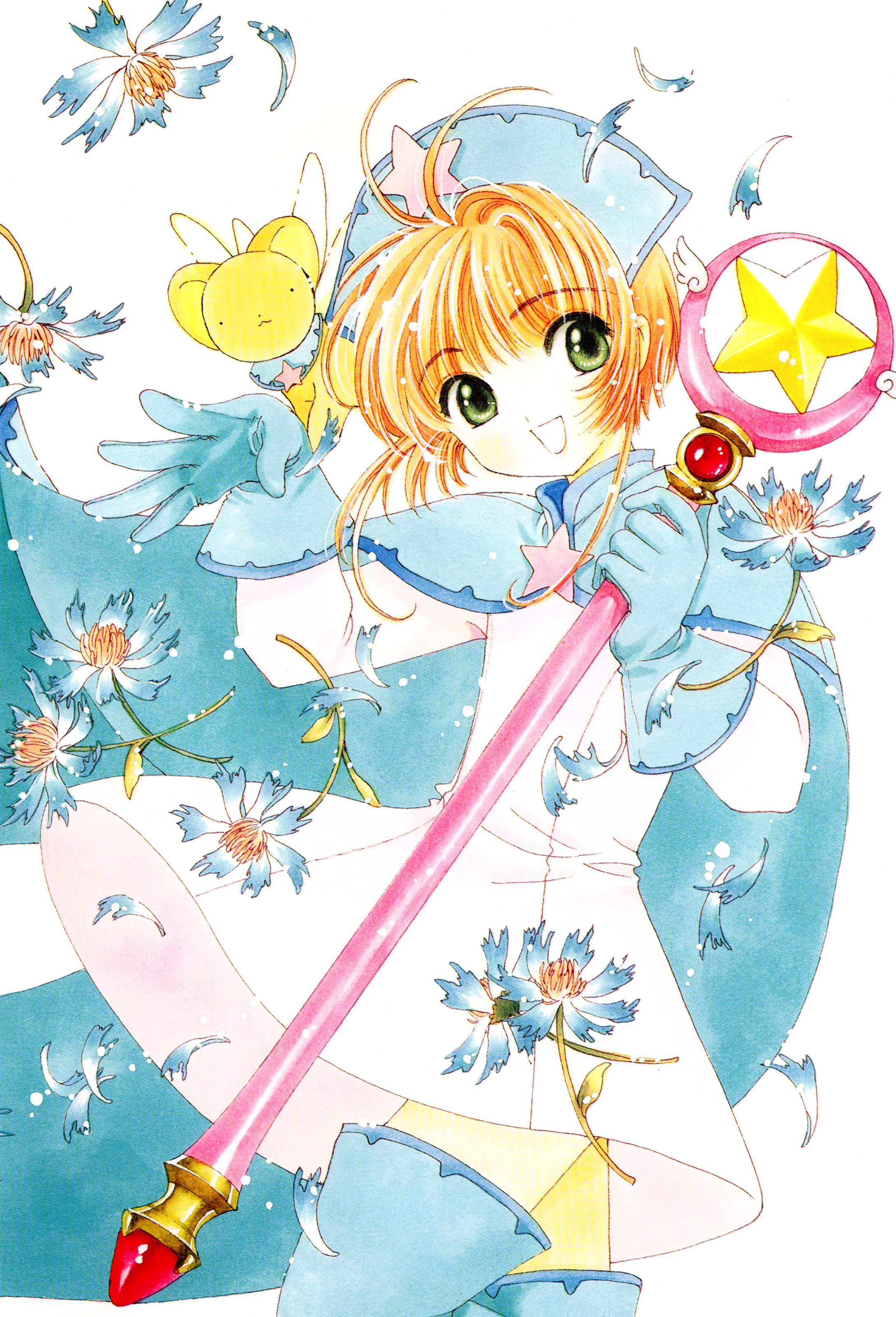 clamp魔卡少女樱原画集iii