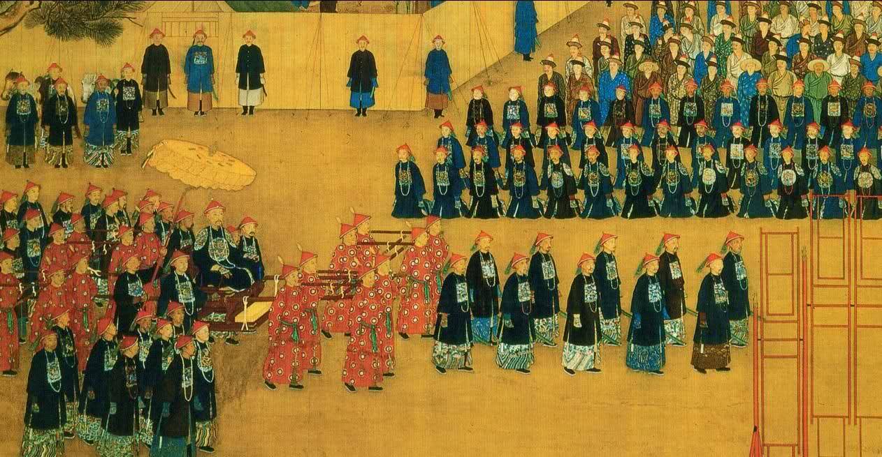 中国清朝三跪九叩