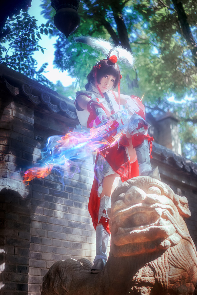 【cos】剑网三 天策战魂 军萝