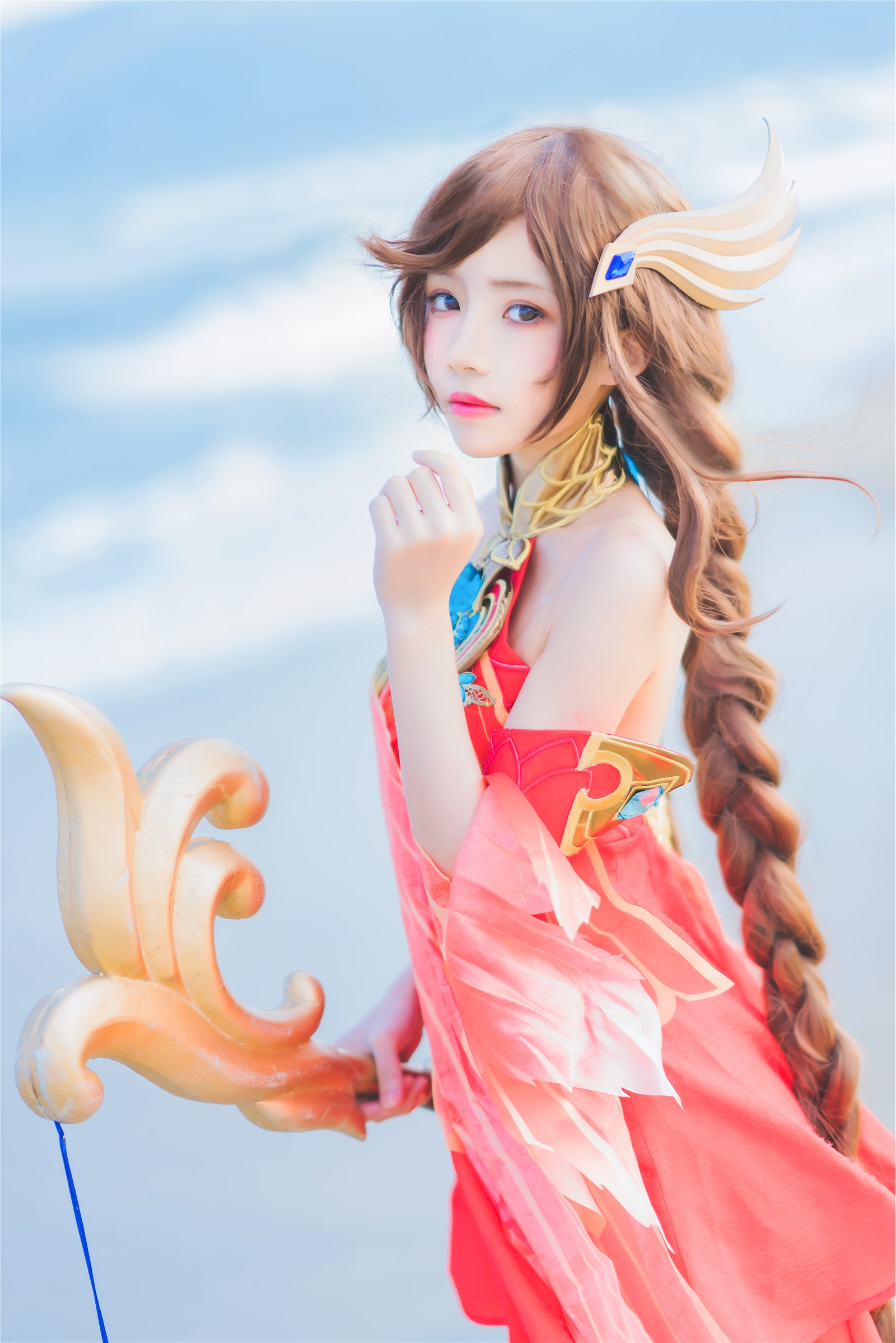 每日cos沧海之矅倾城之容最美大乔cosplay