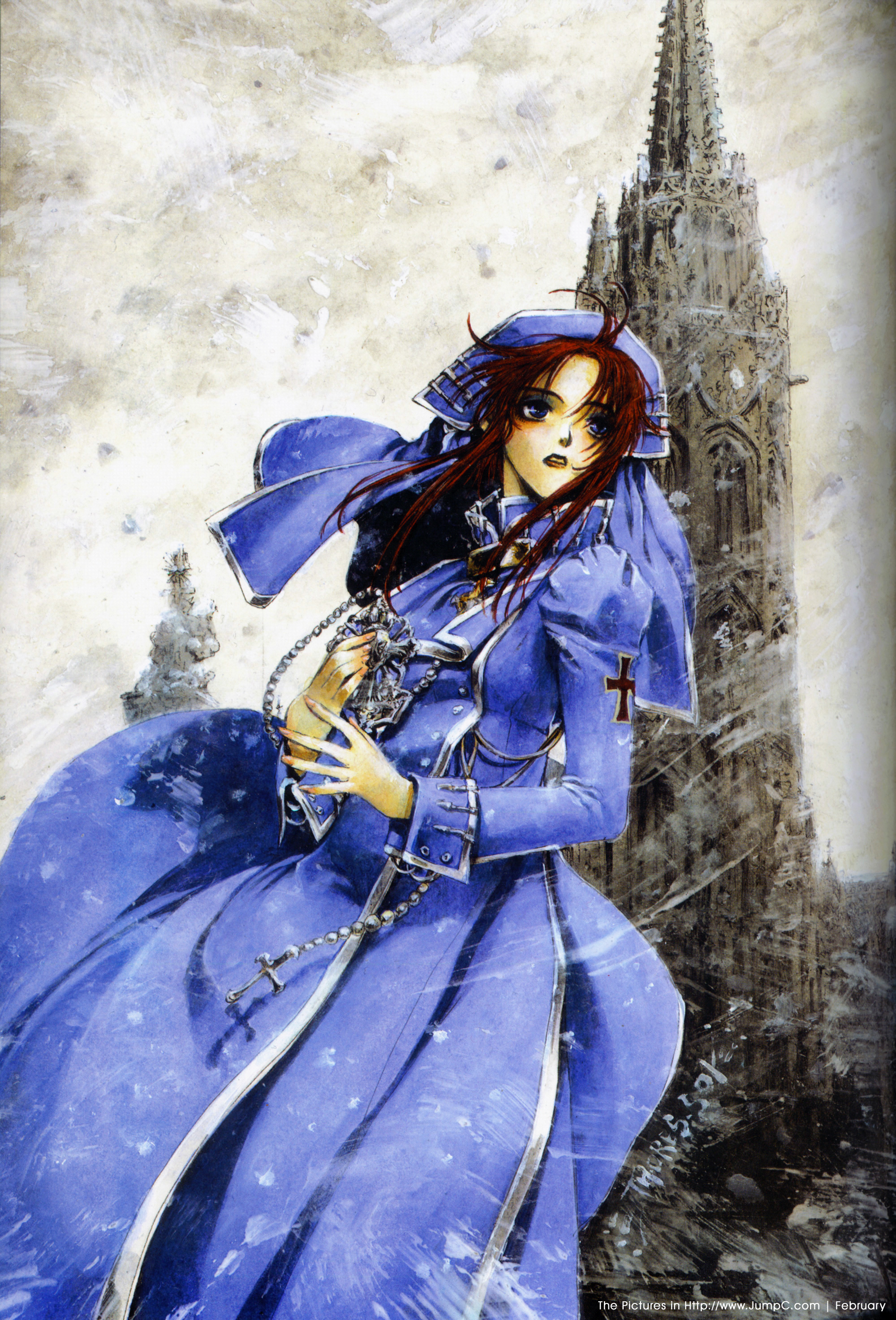 【画集】圣魔之血原画集  (fabrica theologiae)  作者:thores柴本