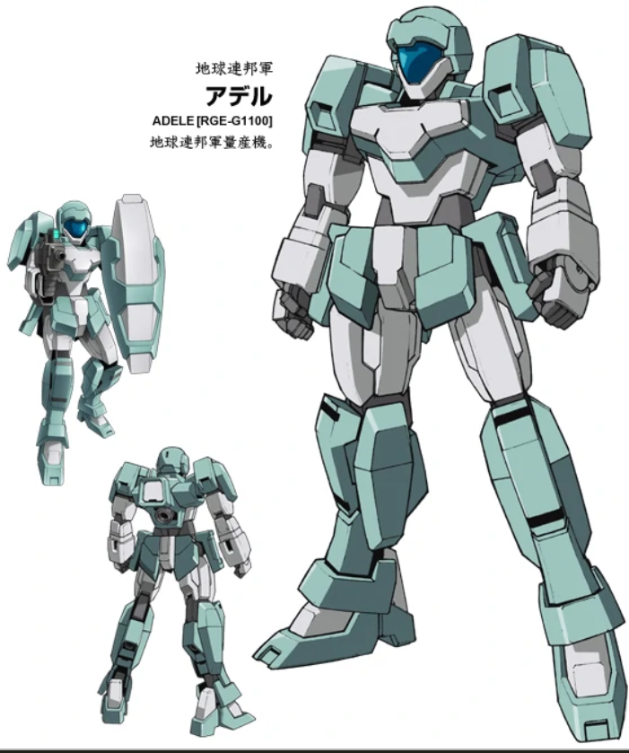 高达age机体设定阿黛尔谱系简介