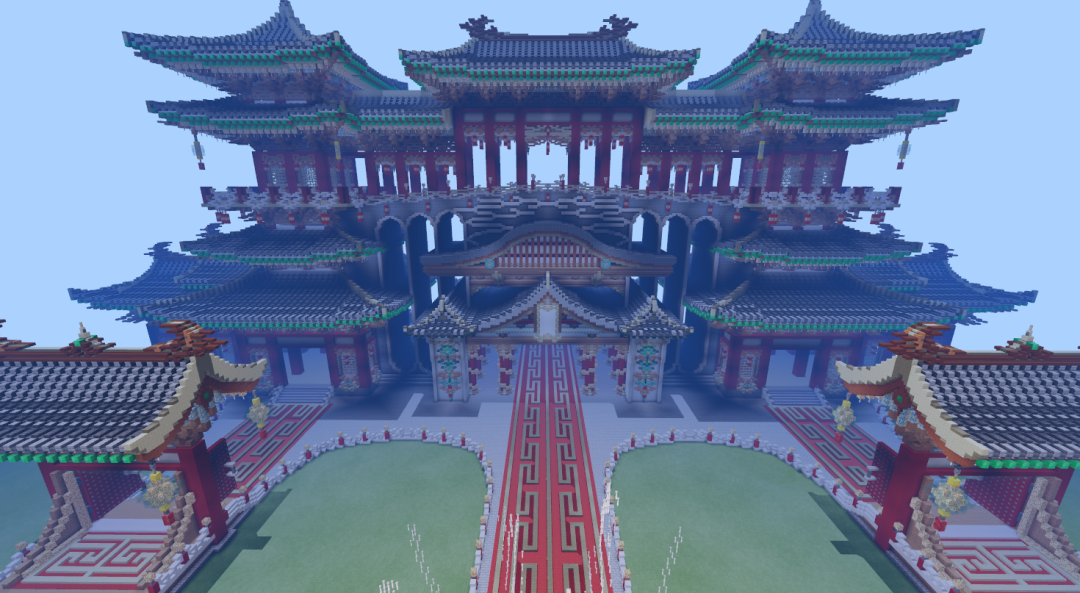 我的世界这样的建筑是真实存在mc的吗