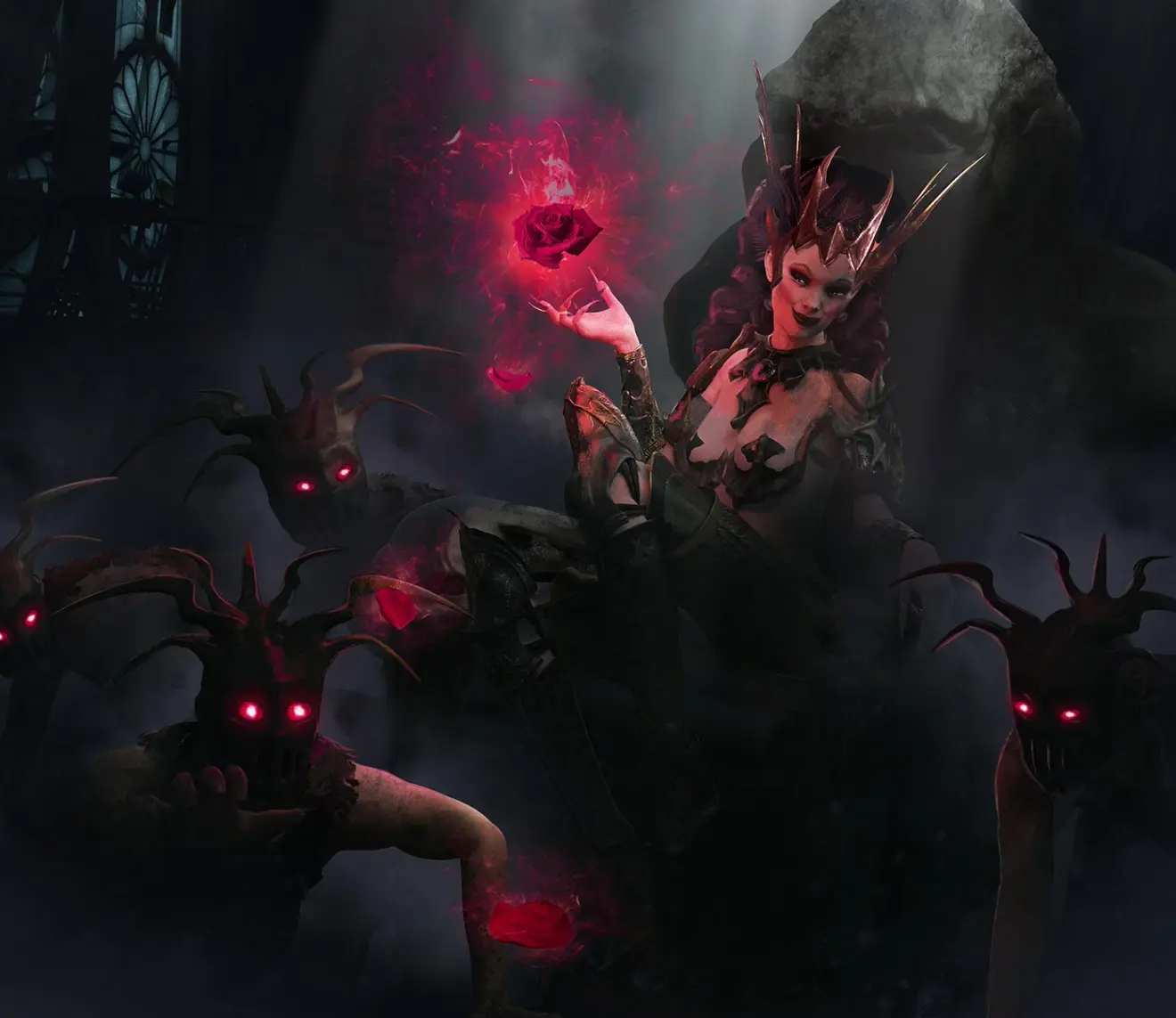 然而这一战对莫拉丝来说无关紧要;她只想利用整个种族,她的儿子,以及