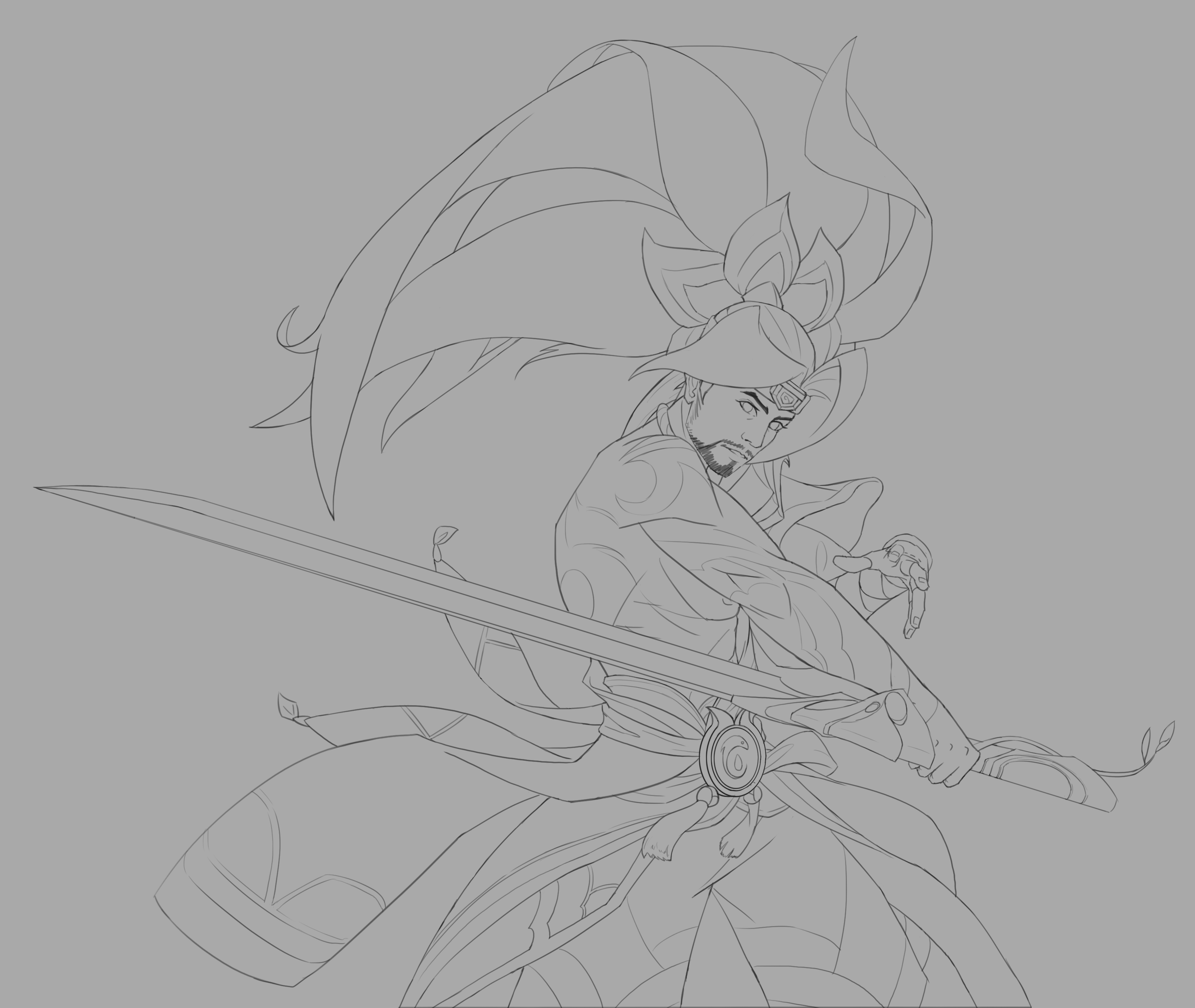 画师灵魂莲华亚索