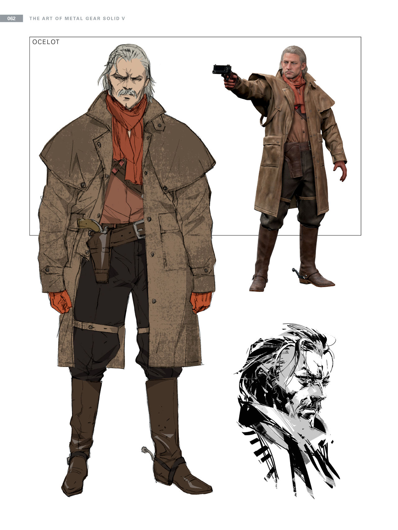 合金装备v美术设定集