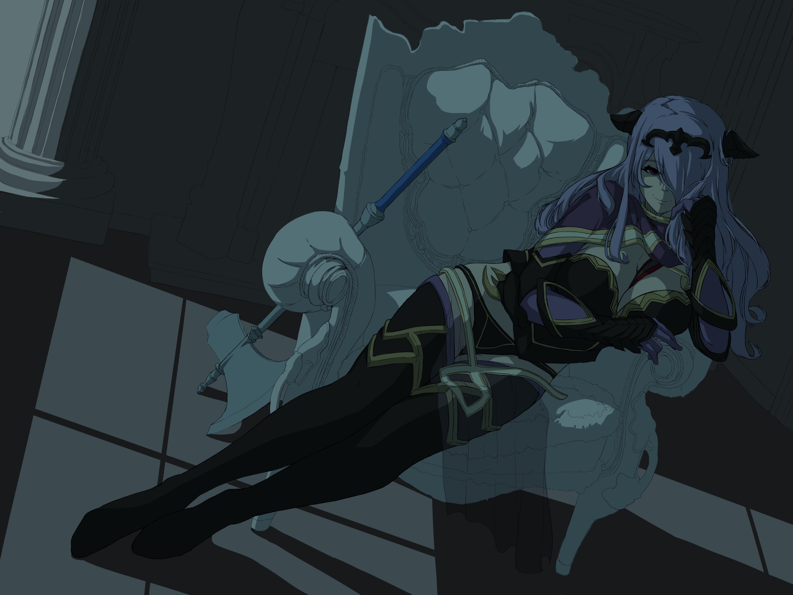 【画师修炼】火焰之纹章if 卡米拉姐姐