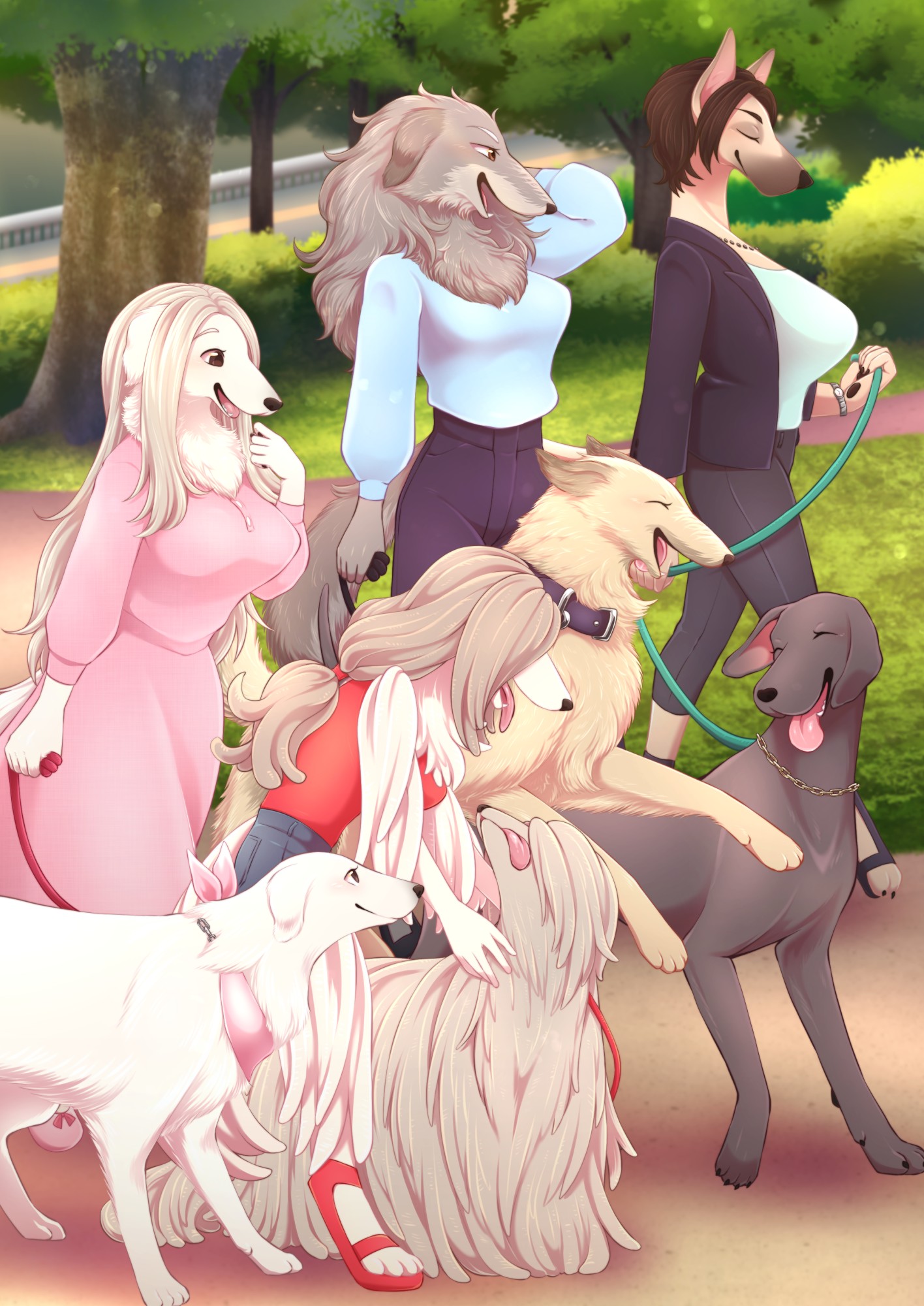 图集furry雌性兽人犬种图鉴