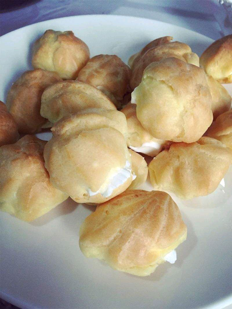 春季美食,软妹必备,香软奶油泡芙