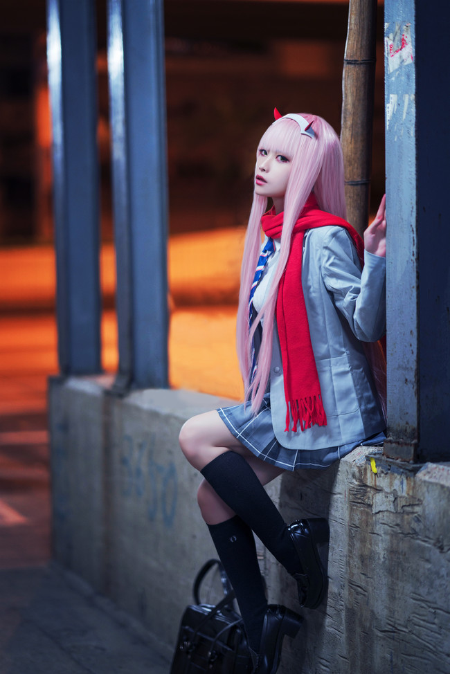 cosdarlinginthefranxx泳装02