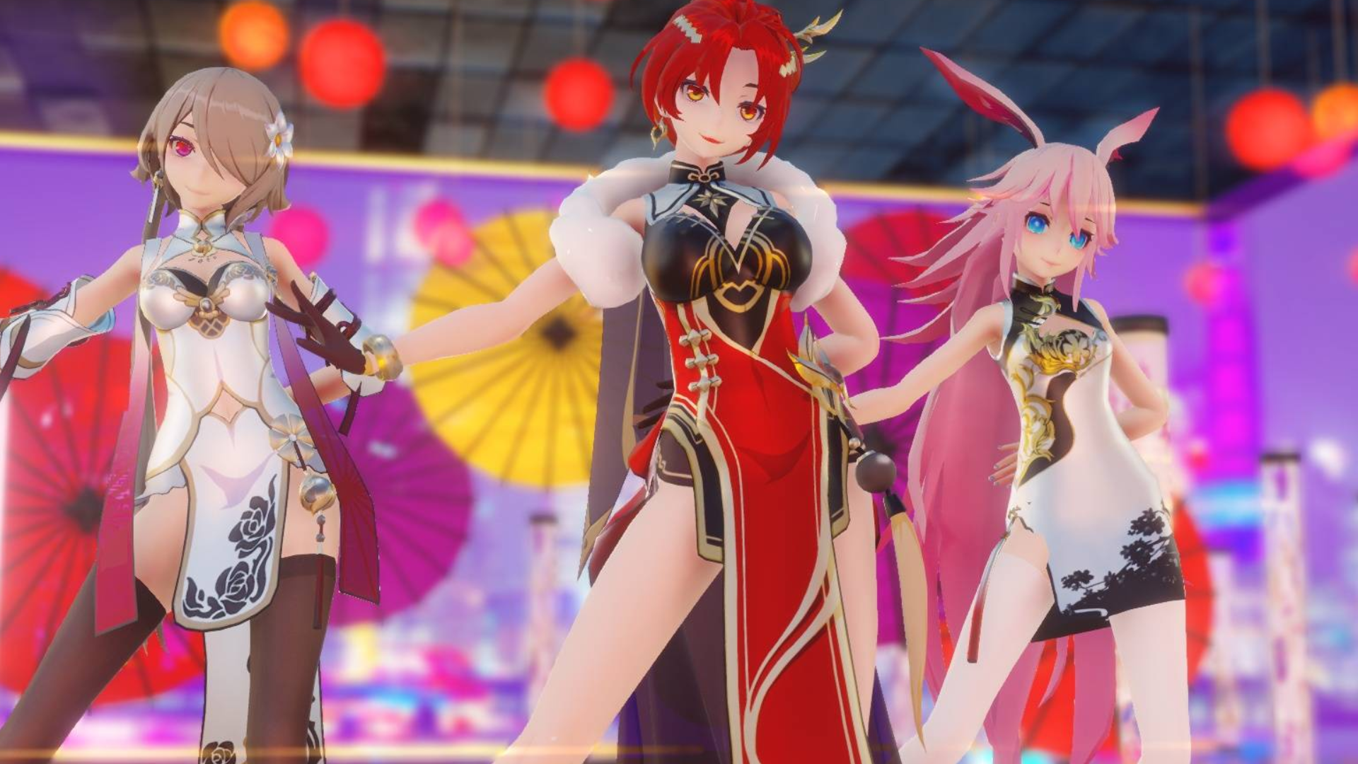 崩坏3美丽动人的旗袍娘.