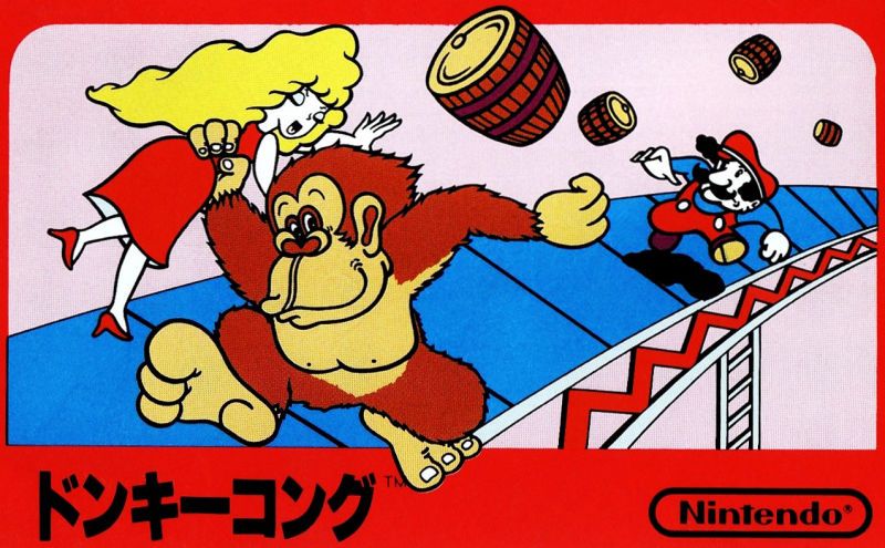 donkey kong国内翻译:大金刚日文原名:ドンキーコング#11983年7月15日