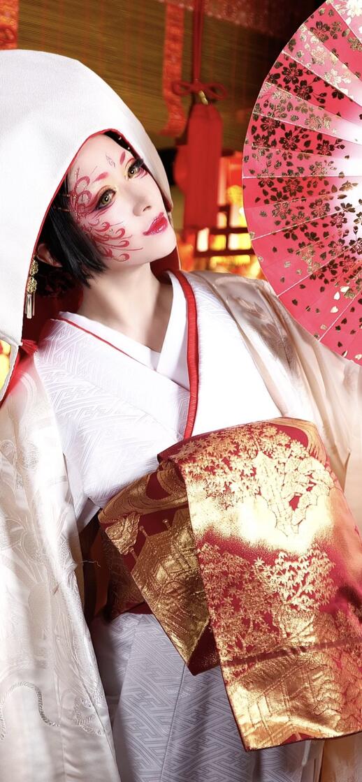 田中理惠cos彼岸花的白无垢