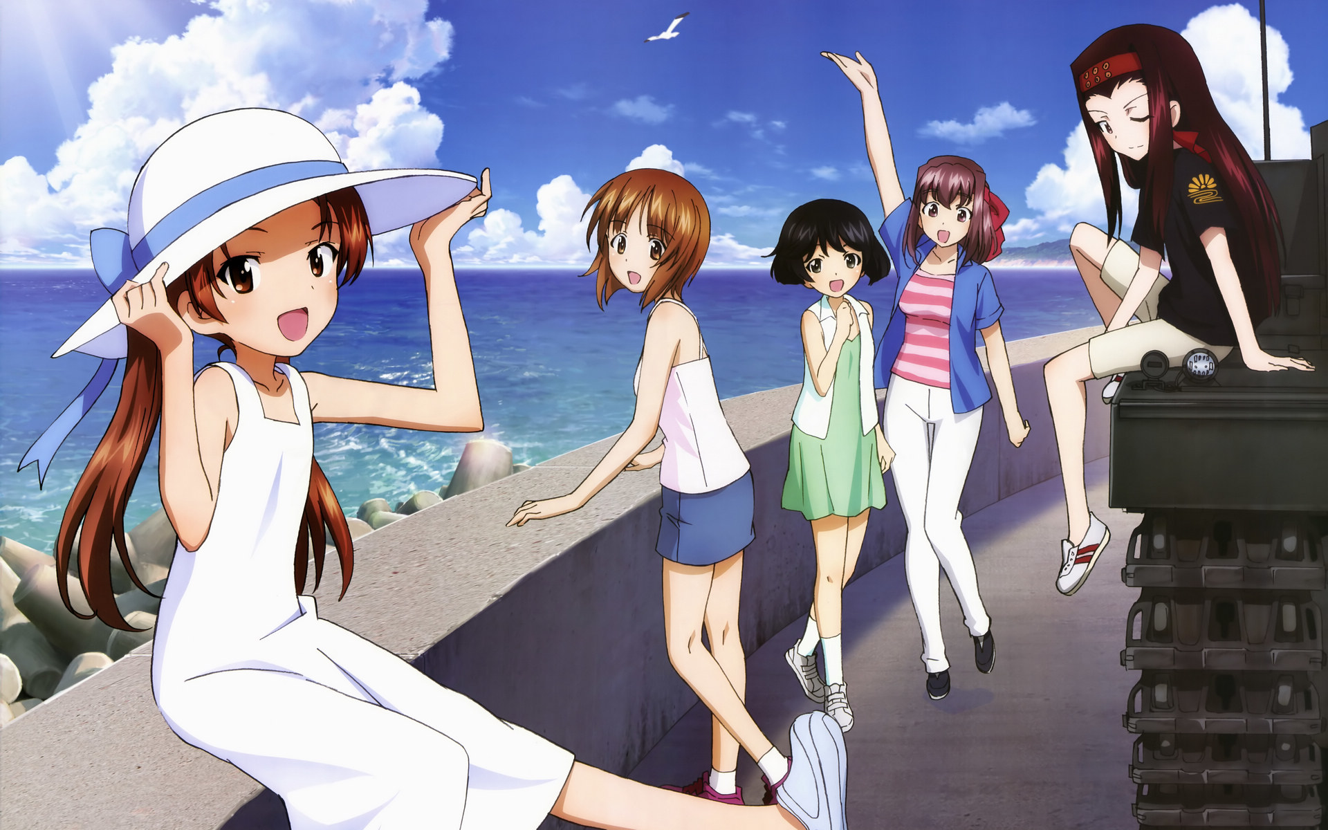 ガールズパンツァーgirlsundpanzer少女与战车画集图集