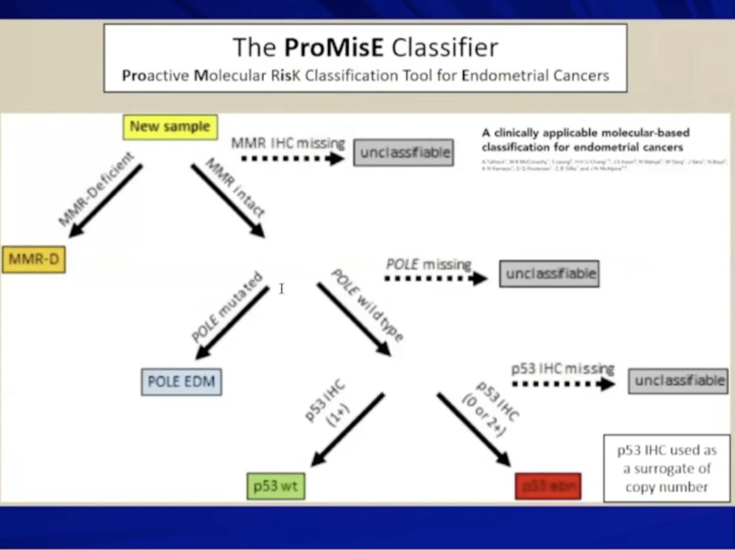 子宫内膜癌分子分型流程如图7-9 pole mutation检测 - acfun弹幕视频