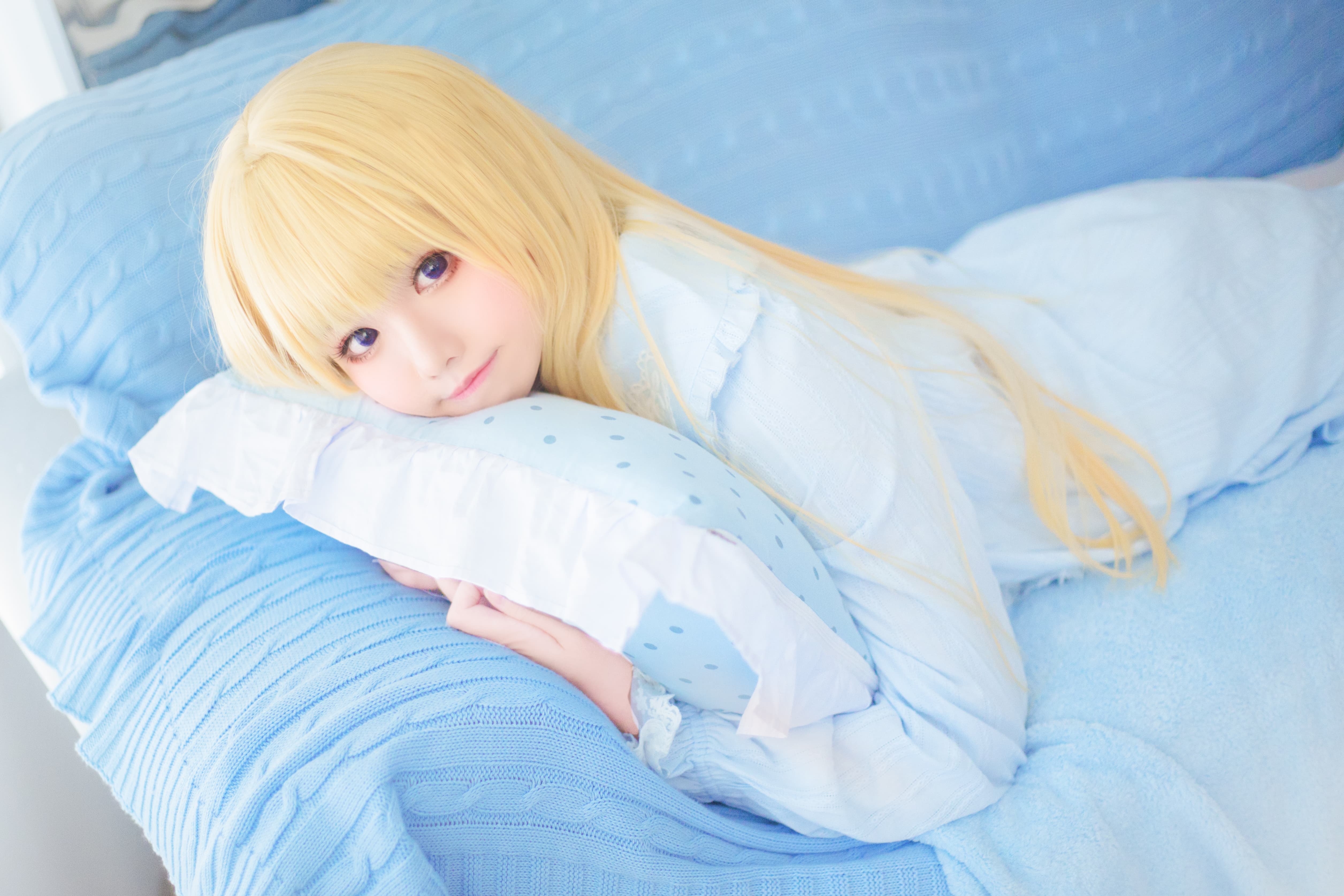 金发萌妹 《三色绘恋》迟菓cos - acfun弹幕视频网 - 认真你就输啦 (?