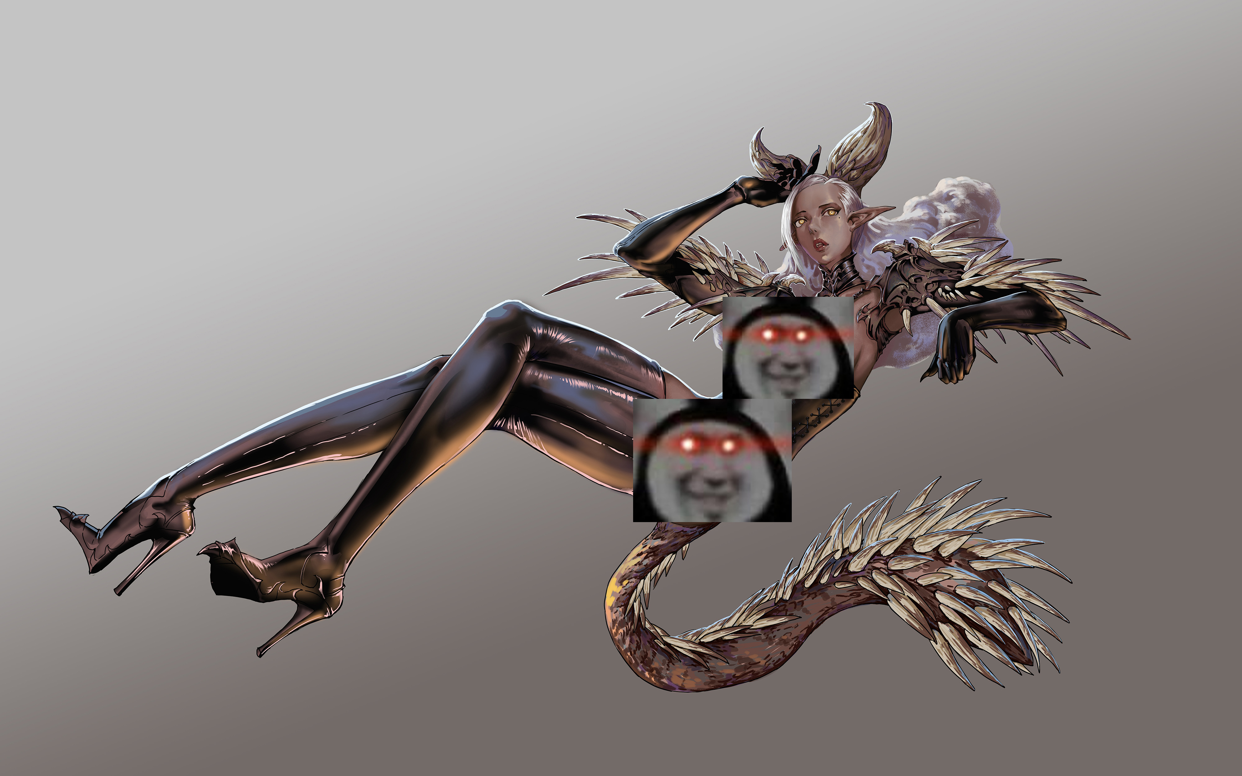 怪物猎人咩咩子拟人