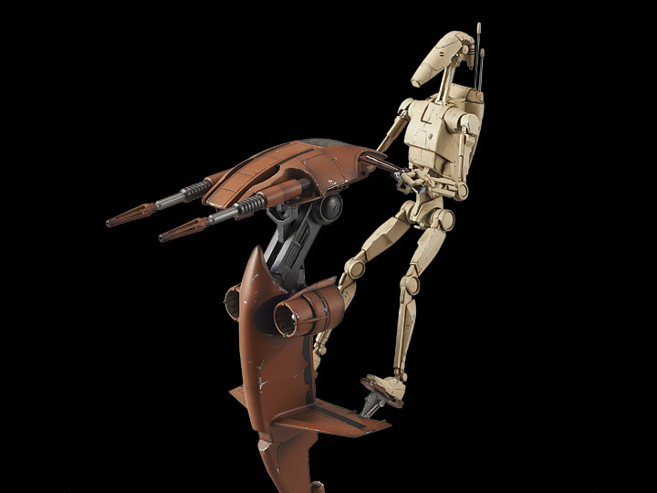 星球大战鸭子兵b1战斗机器人