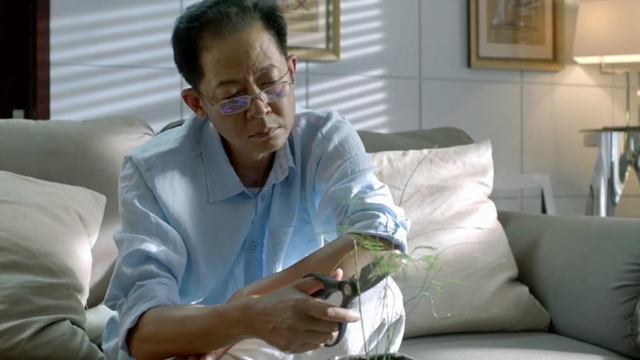 大丈夫: 欧阳剑修剪花草心情好, 谁知收个快递, 花被剪成光杆司令
