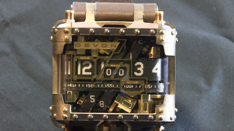 devon朋克腕表,复杂精密到极致!