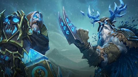 炉边闲谈:"冰封王座的骑士"英雄卡牌