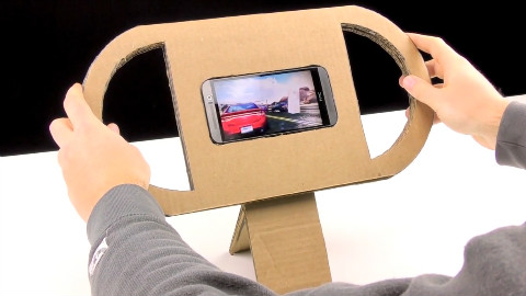 diy工艺如何用纸板做一个智能手机放线盘艺库