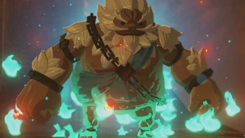 塞尔达传说 荒野之息 大师模式 圣兽蜥蜴