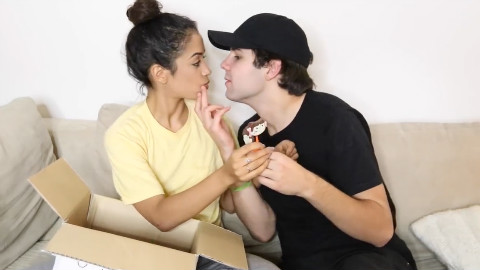 最爱的情侣没有之一  liza和david的日常 天下狗粮千千万 唯有这碗最