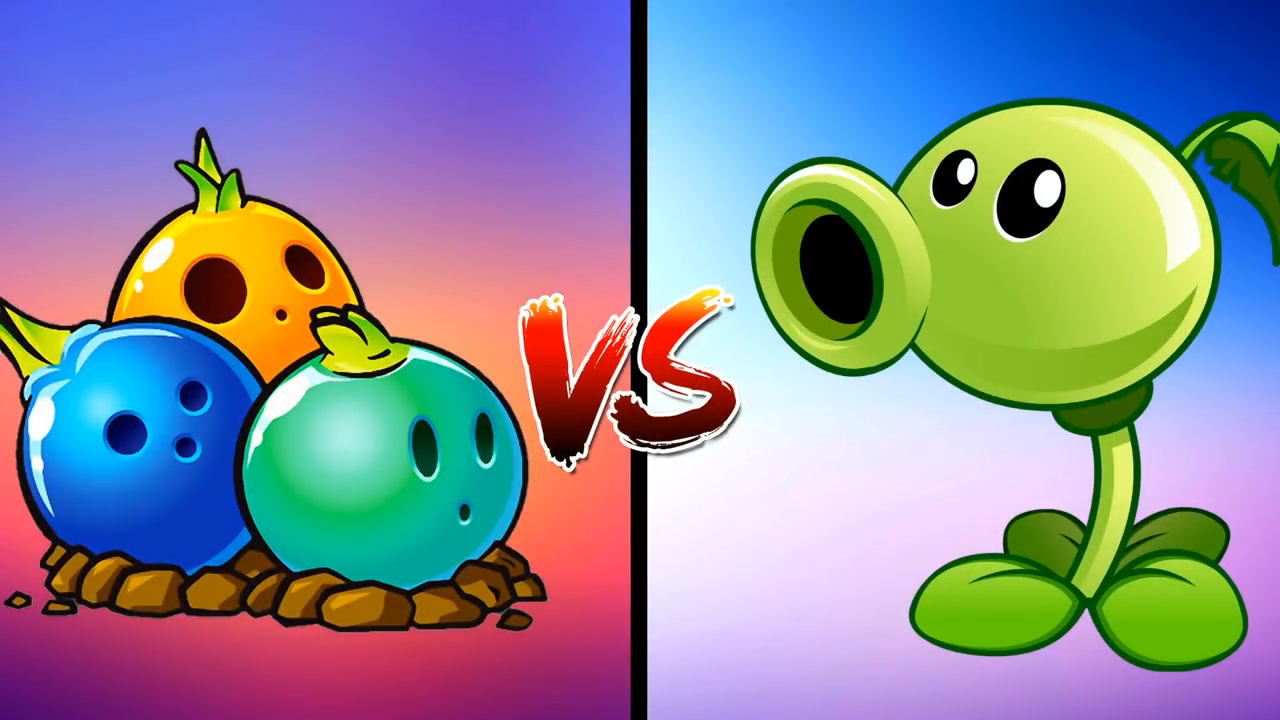 【植物大战僵尸】满级保龄泡泡与满级豌豆射手 哪一个更强?