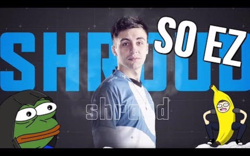 绝地求生:shroud超燃版鬼畜吃鸡mv,太好笑了