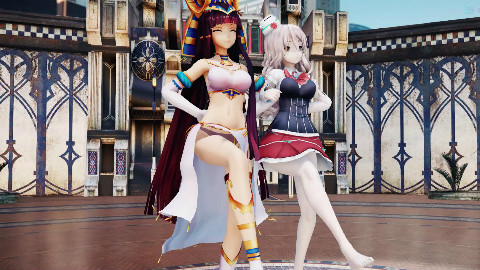 萌王拉美西斯二世和pola,也要出来卖个萌什么的吗?