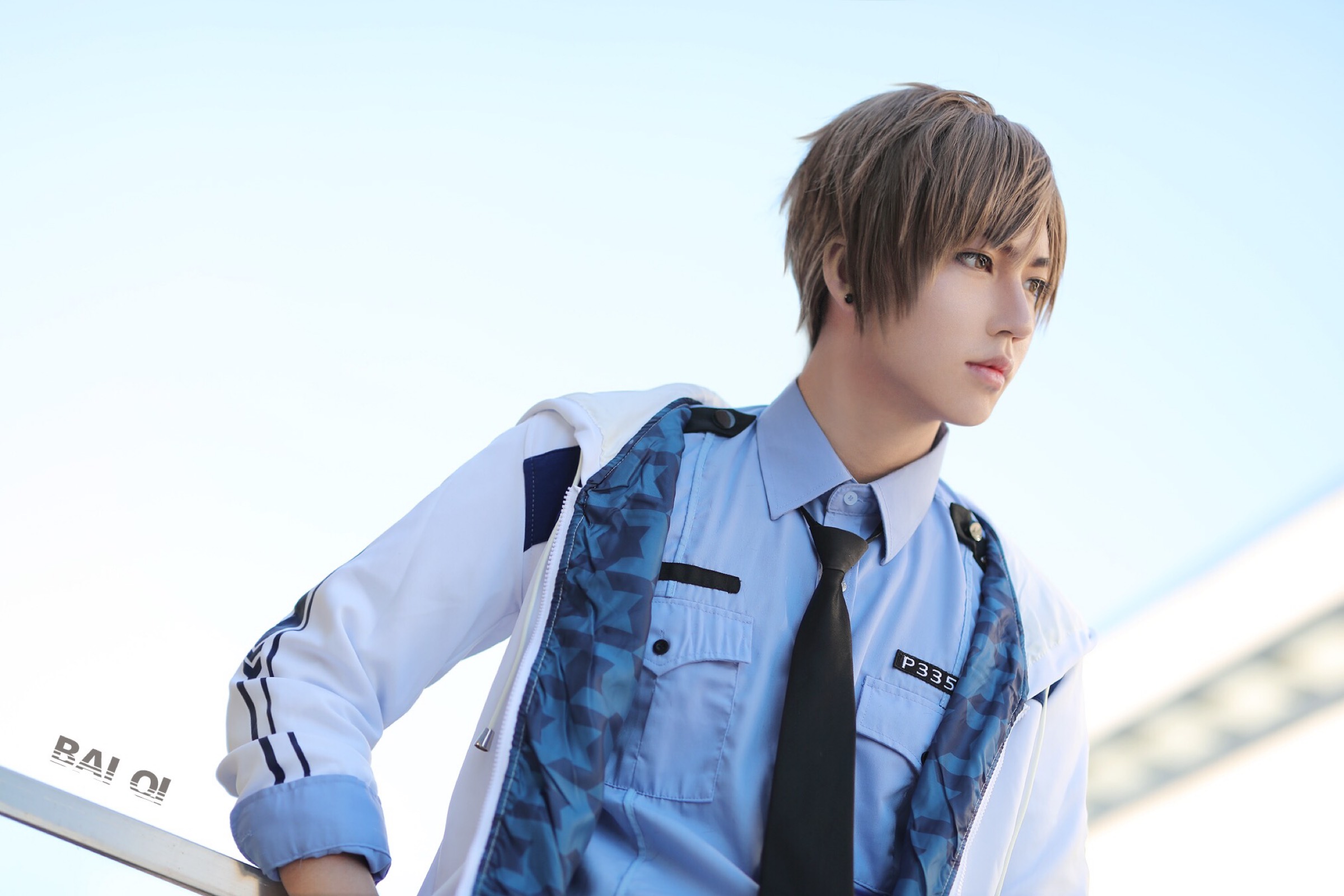 【cos召集令男】恋与制作人 白起 cos cn大海