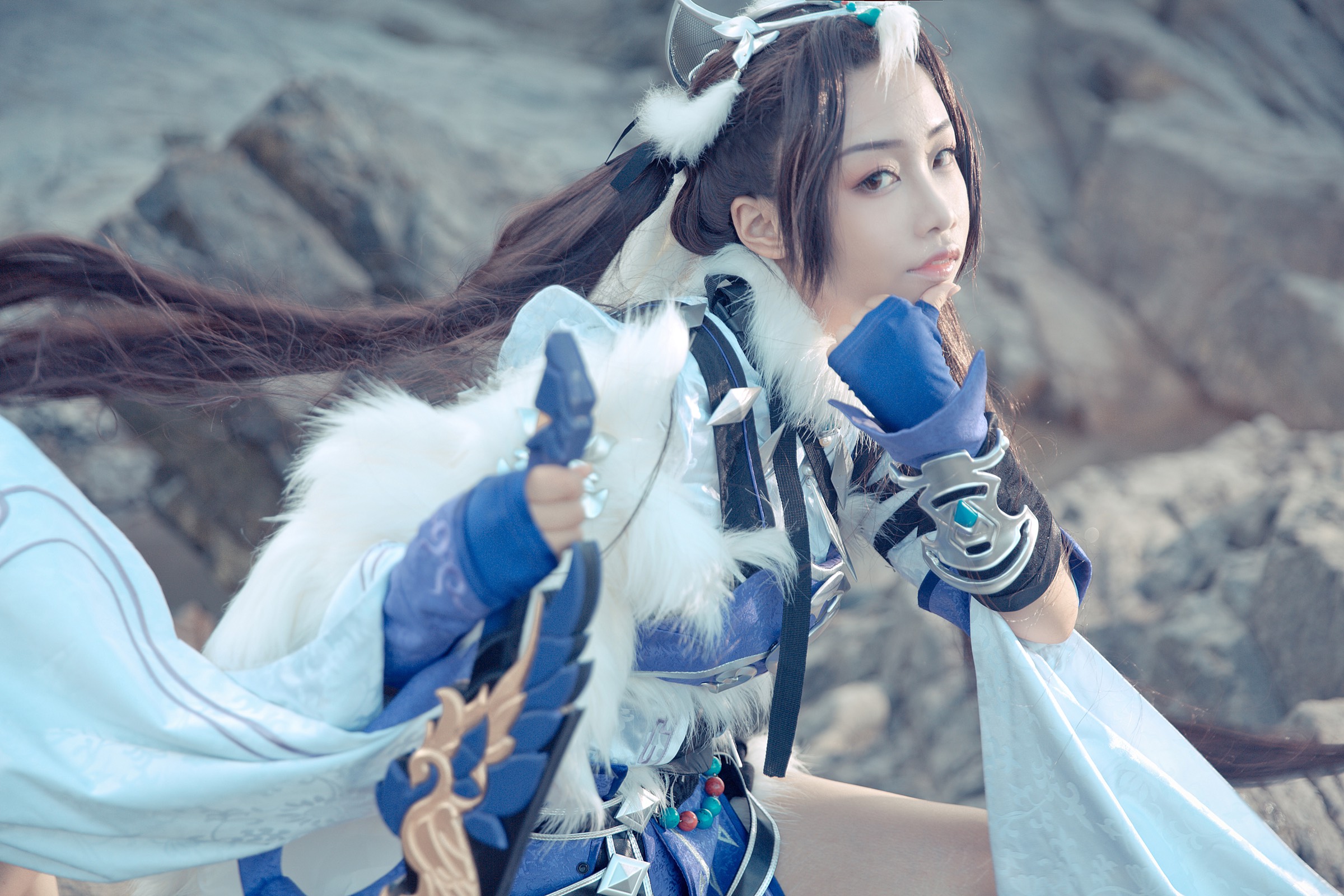 【cos召集令女】剑网三 雪河刀萝 最靓的崽穿最厚的貂