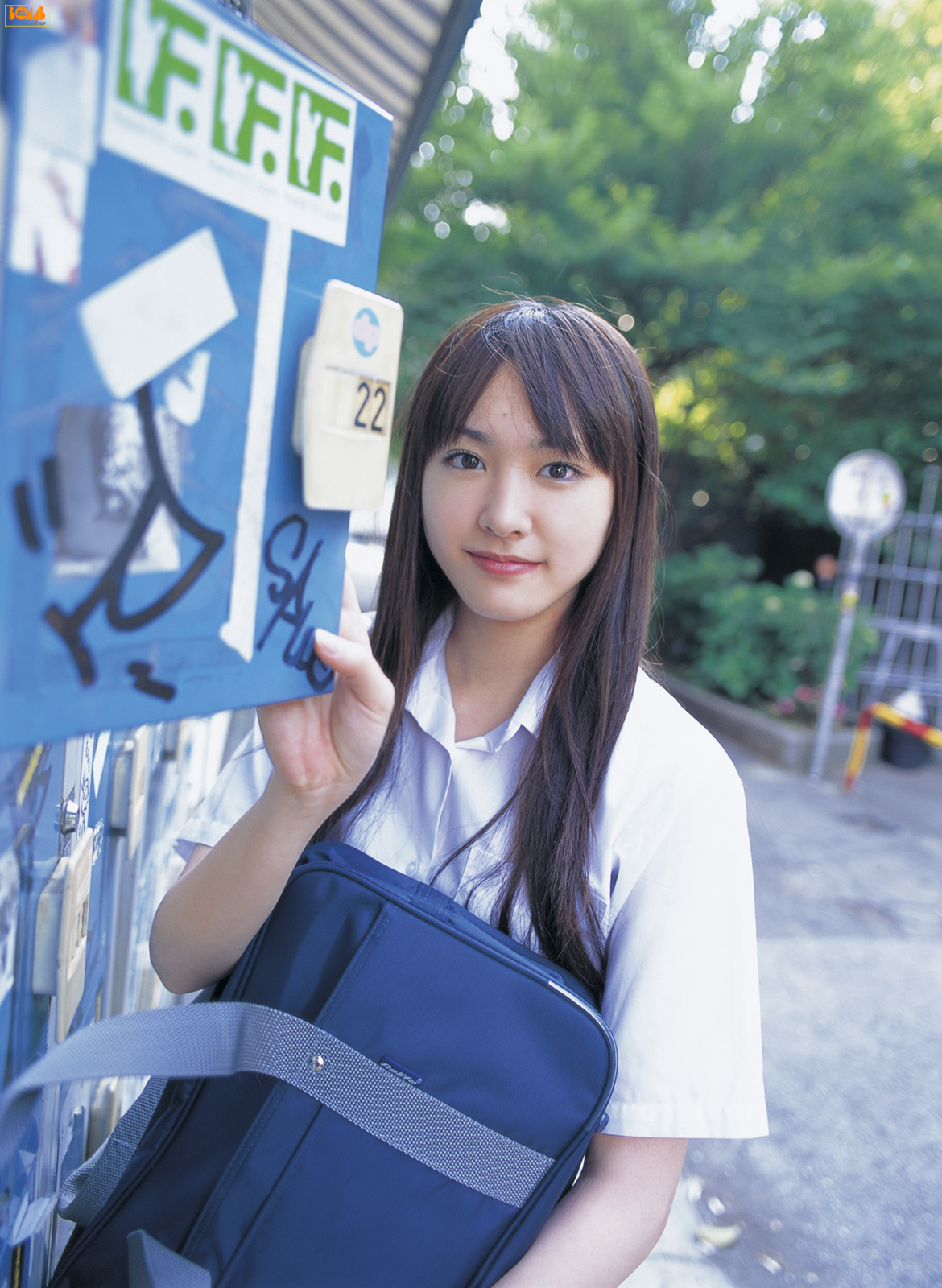 新垣结衣学生装写真