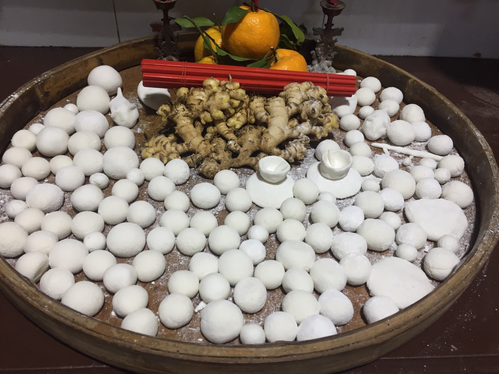 我和我老妈互相二五仔过冬至搓汤圆