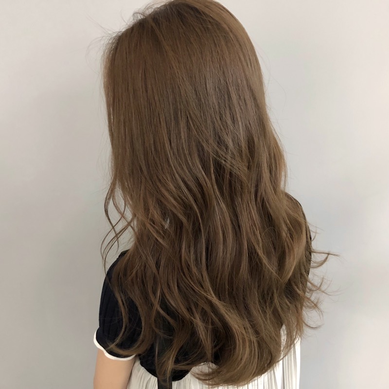 亚麻冷棕奶茶棕亚麻棕木棕色亚麻黄日韩系