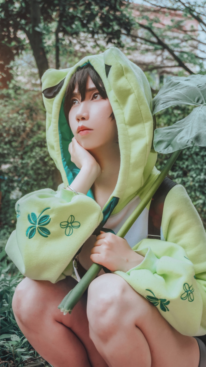 【cos】旅行青蛙 - acfun弹幕视频网 - 认真你就输啦 (?ω?