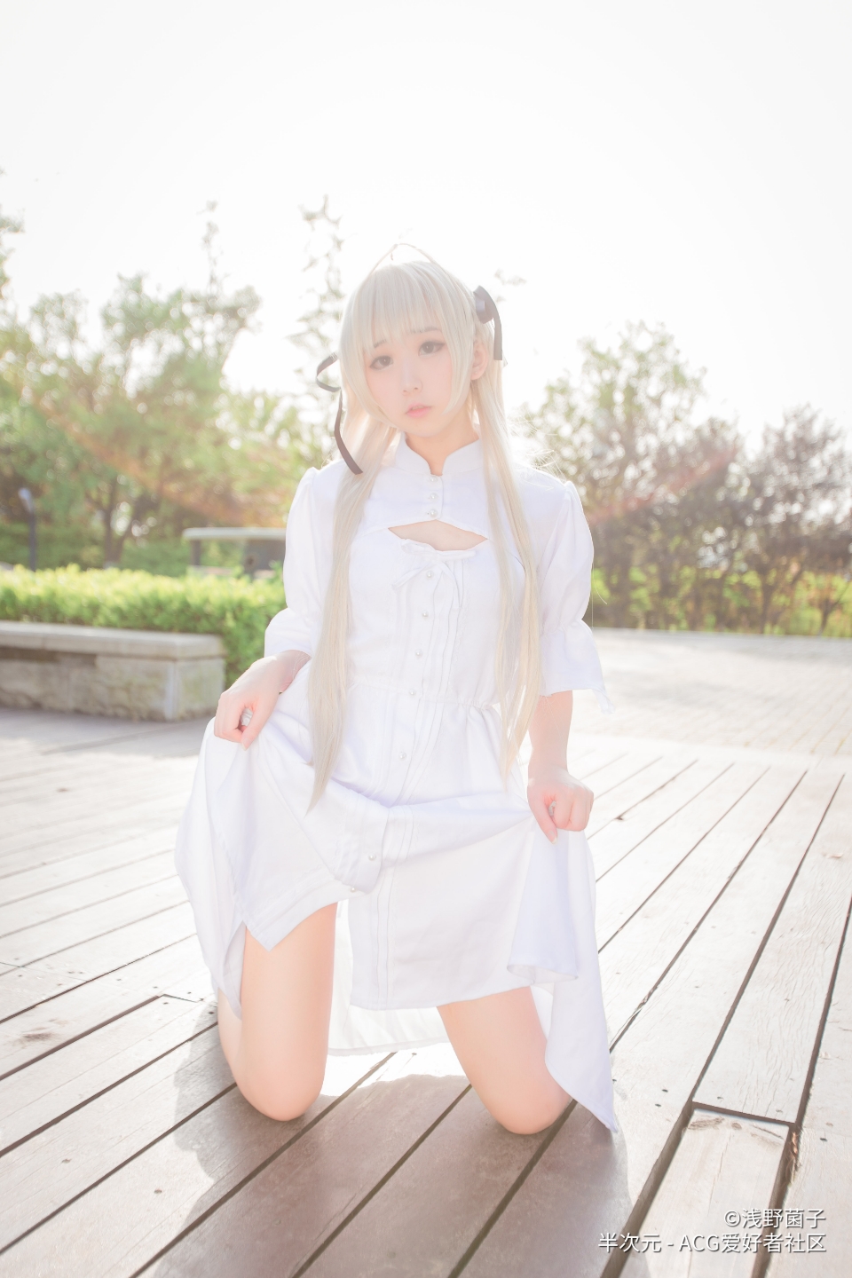 春日野穹穹妹cosplay乖巧可爱